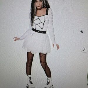 Adult Bride of Frankenstein Dress Costume - Universal Monsters.